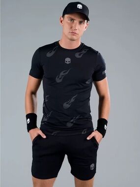 New! Hydrogen Tennis Flames Tech Tee